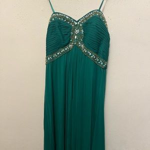 Green dress